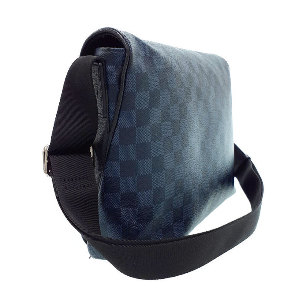 Louis Vuitton Cobalt Messenger Blue Shoulder Damier Matchpoint Bag